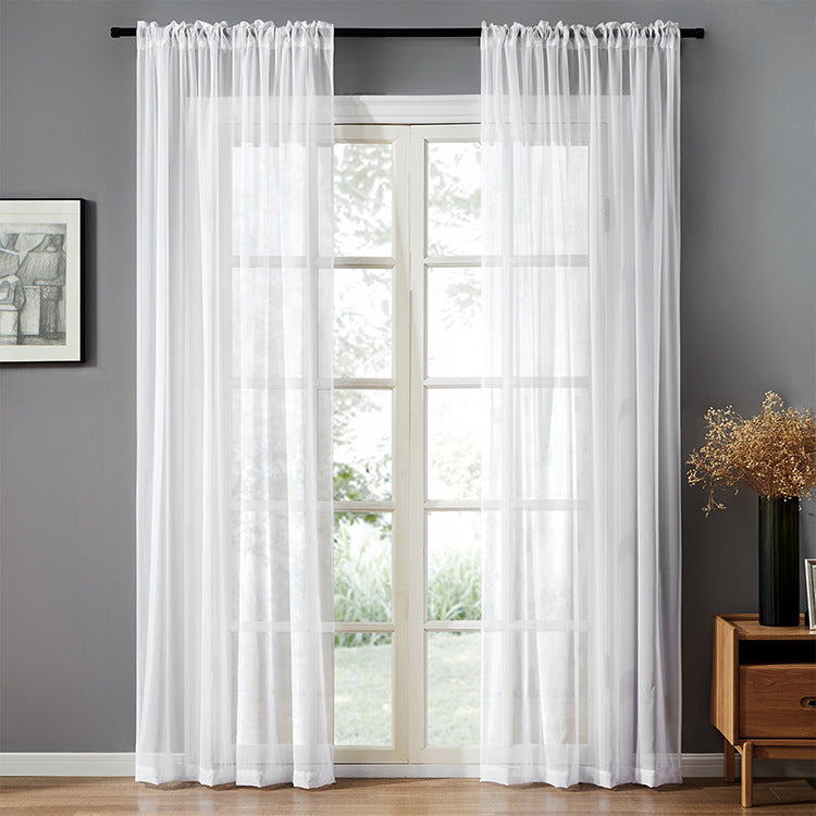 Modern Cotton & Linen Window Sheer