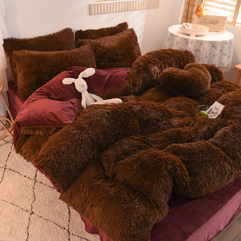 Luxury Plush Fleece Bedding Set