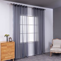 Modern Cotton & Linen Window Sheer