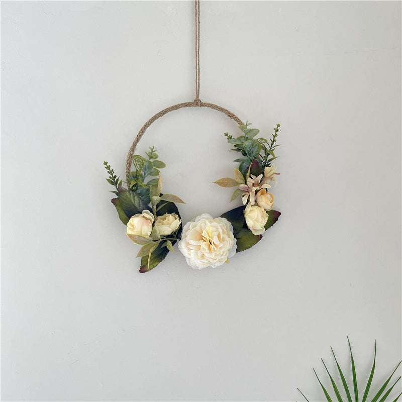 Rose Garland Wall Hanging